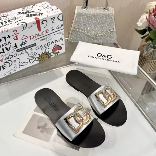 Wholesale Dolce &amp; Gabbana D&amp;G Slippers For Women #1285844 $68.00 USD, Wholesale Quality Replica Dolce &amp; Gabbana D&amp;G Slippers