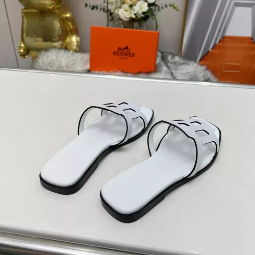 Replica Hermes Slippers For Women #1285884 $85.00 USD for Wholesale