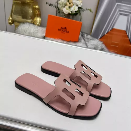 Replica Hermes Slippers For Women #1285887 $85.00 USD for Wholesale