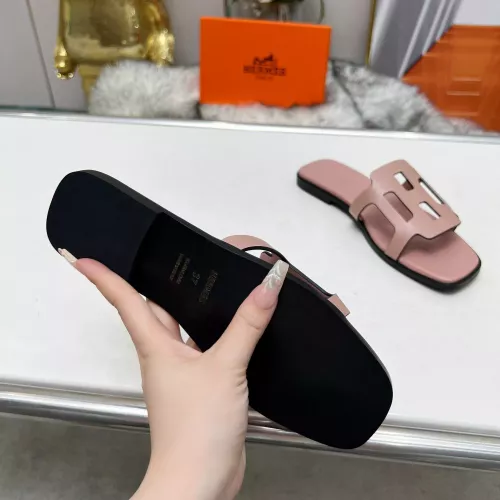 Replica Hermes Slippers For Women #1285887 $85.00 USD for Wholesale