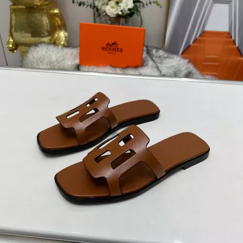 Wholesale Hermes Slippers For Women #1285888 $85.00 USD, Wholesale Quality Replica Hermes Slippers