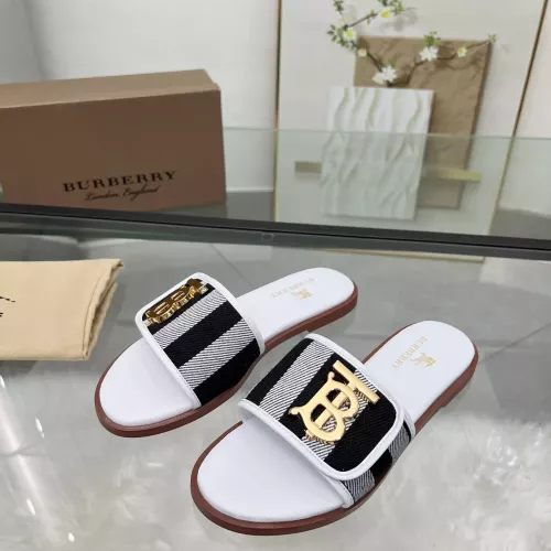 Wholesale Burberry Slippers For Women #1285891 $85.00 USD, Wholesale Quality Replica Burberry Slippers