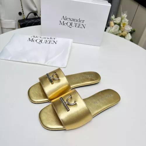 Wholesale Alexander McQueen Slippers For Women #1285905 $72.00 USD, Wholesale Quality Replica Alexander McQueen Slippers