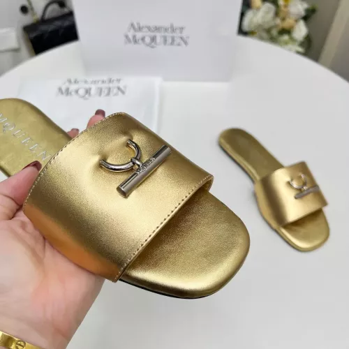 Replica Alexander McQueen Slippers For Women #1285905 $72.00 USD for Wholesale