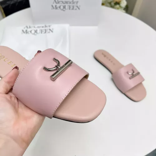 Replica Alexander McQueen Slippers For Women #1285908 $72.00 USD for Wholesale