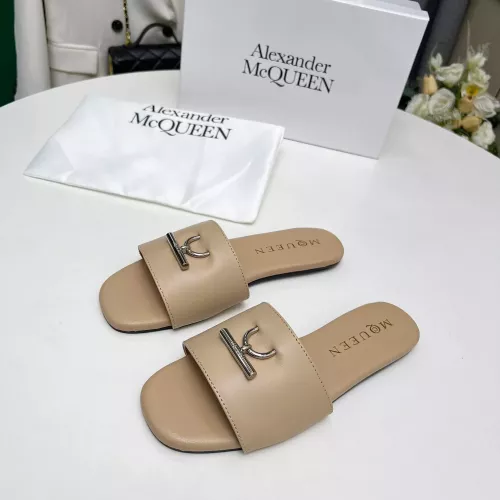 Wholesale Alexander McQueen Slippers For Women #1285909 $72.00 USD, Wholesale Quality Replica Alexander McQueen Slippers