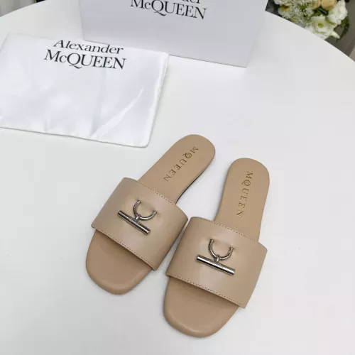 Replica Alexander McQueen Slippers For Women #1285909 $72.00 USD for Wholesale