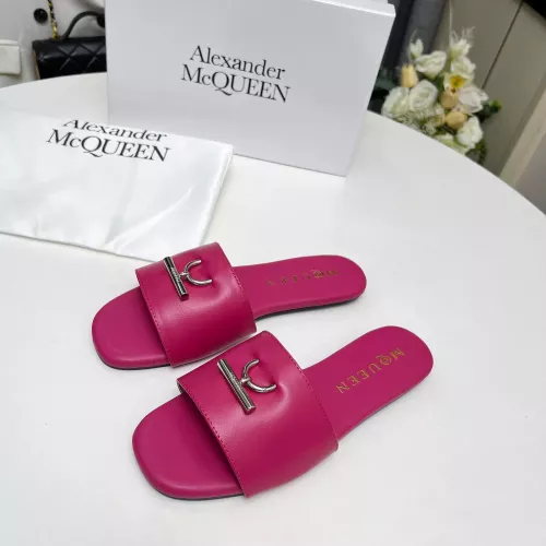 Wholesale Alexander McQueen Slippers For Women #1285910 $72.00 USD, Wholesale Quality Replica Alexander McQueen Slippers