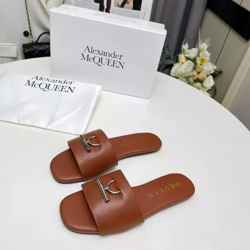 Wholesale Alexander McQueen Slippers For Women #1285912 $72.00 USD, Wholesale Quality Replica Alexander McQueen Slippers