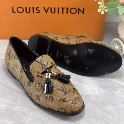 Replica Louis Vuitton LV Oxfords Shoes For Women #1285931 $82.00 USD for Wholesale