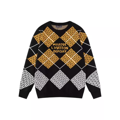 Wholesale Louis Vuitton LV Sweaters Long Sleeved For Men #1285933 $48.00 USD, Wholesale Quality Replica Louis Vuitton LV Sweaters