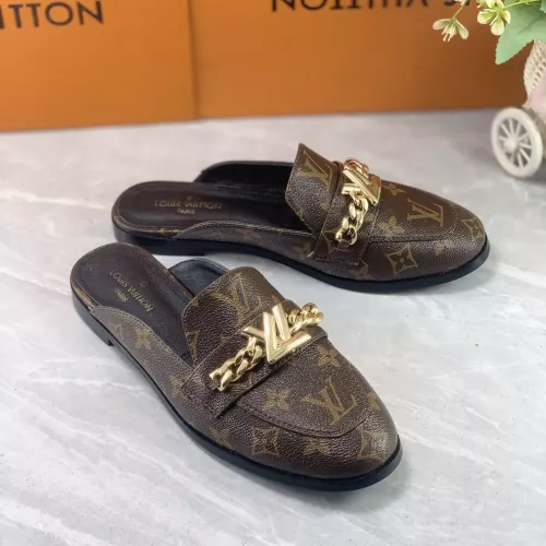 Wholesale Louis Vuitton Slippers For Women #1285945 $82.00 USD, Wholesale Quality Replica Louis Vuitton Slippers