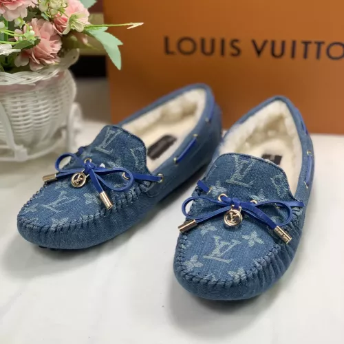 Wholesale Louis Vuitton LV Oxfords Shoes For Women #1285968 $85.00 USD, Wholesale Quality Replica Louis Vuitton LV Oxfords Shoes