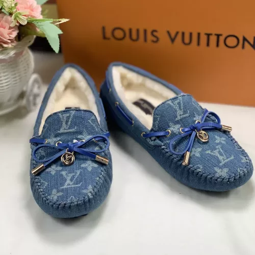 Replica Louis Vuitton LV Oxfords Shoes For Women #1285968 $85.00 USD for Wholesale