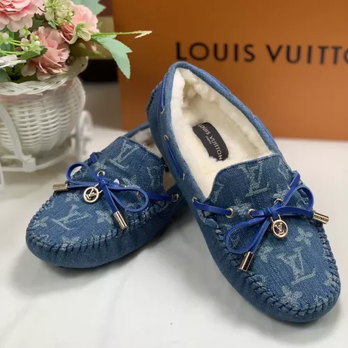 Replica Louis Vuitton LV Oxfords Shoes For Women #1285968 $85.00 USD for Wholesale