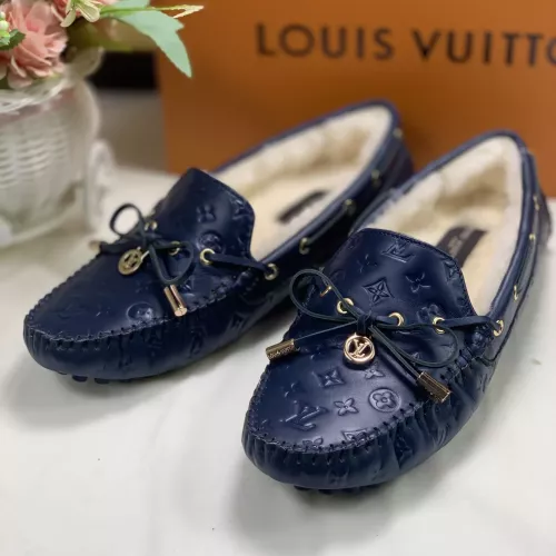 Wholesale Louis Vuitton LV Oxfords Shoes For Women #1285970 $85.00 USD, Wholesale Quality Replica Louis Vuitton LV Oxfords Shoes