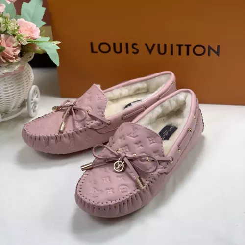 Wholesale Louis Vuitton LV Oxfords Shoes For Women #1285971 $85.00 USD, Wholesale Quality Replica Louis Vuitton LV Oxfords Shoes