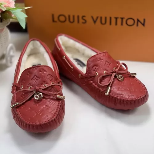 Replica Louis Vuitton LV Oxfords Shoes For Women #1285972 $85.00 USD for Wholesale