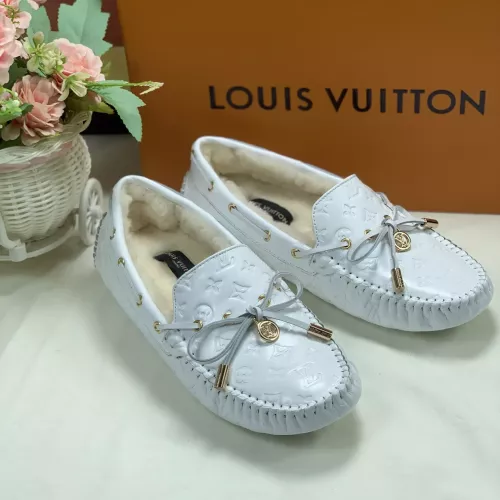 Wholesale Louis Vuitton LV Oxfords Shoes For Women #1285976 $85.00 USD, Wholesale Quality Replica Louis Vuitton LV Oxfords Shoes