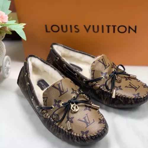 Wholesale Louis Vuitton LV Oxfords Shoes For Women #1285980 $85.00 USD, Wholesale Quality Replica Louis Vuitton LV Oxfords Shoes