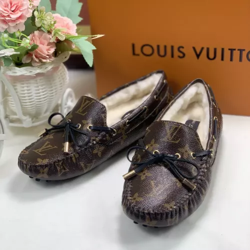 Wholesale Louis Vuitton LV Oxfords Shoes For Women #1285982 $85.00 USD, Wholesale Quality Replica Louis Vuitton LV Oxfords Shoes