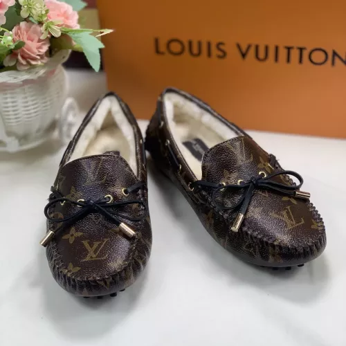 Replica Louis Vuitton LV Oxfords Shoes For Women #1285982 $85.00 USD for Wholesale