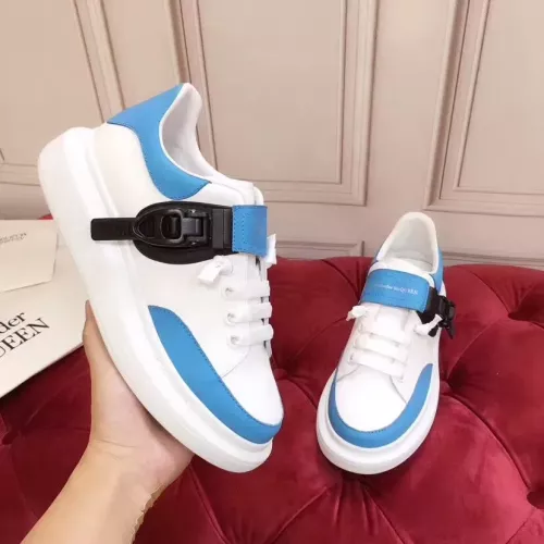 Wholesale Alexander McQueen Casual Shoes For Men #1286082 $98.00 USD, Wholesale Quality Replica Alexander McQueen Casual Shoes