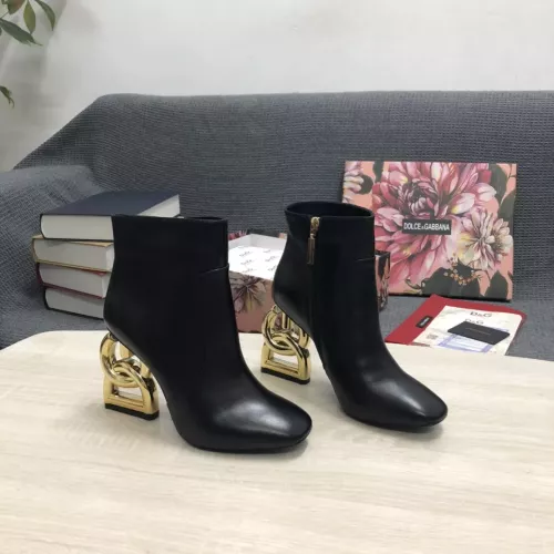 Wholesale Dolce &amp; Gabbana D&amp;G Boots For Women #1286156 $160.00 USD, Wholesale Quality Replica Dolce &amp; Gabbana D&amp;G Boots