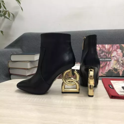 Replica Dolce & Gabbana D&G Boots For Women #1286156 $160.00 USD for Wholesale