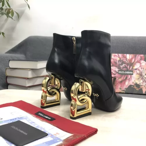 Replica Dolce & Gabbana D&G Boots For Women #1286156 $160.00 USD for Wholesale