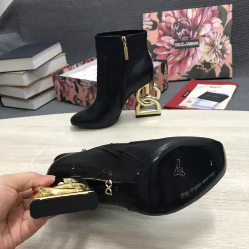 Replica Dolce & Gabbana D&G Boots For Women #1286156 $160.00 USD for Wholesale