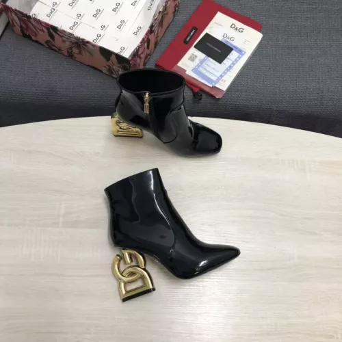 Replica Dolce & Gabbana D&G Boots For Women #1286158 $160.00 USD for Wholesale