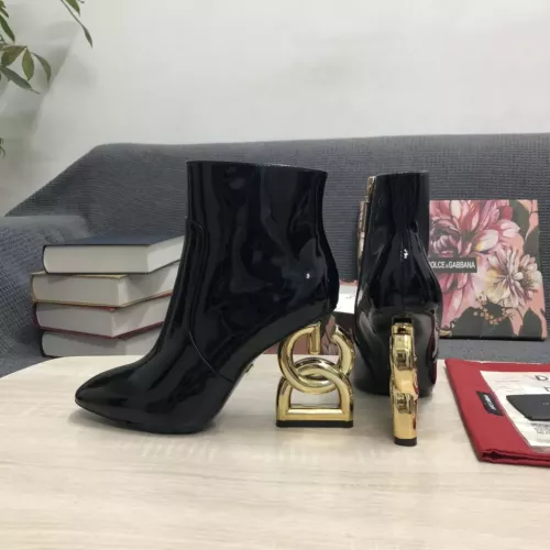 Replica Dolce & Gabbana D&G Boots For Women #1286158 $160.00 USD for Wholesale