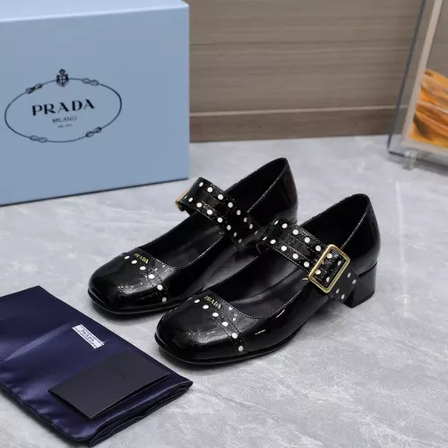 Wholesale Prada High-heeled Shoes For Women #1286255 $115.00 USD, Wholesale Quality Replica Prada High-heeled Shoes