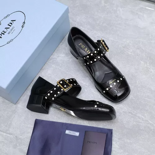 Replica Prada High-heeled Shoes For Women #1286255 $115.00 USD for Wholesale