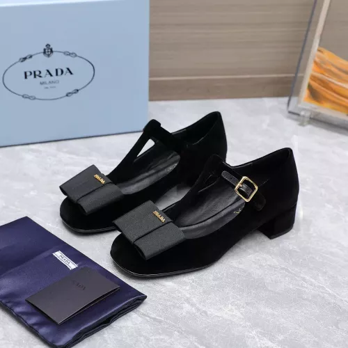 Wholesale Prada High-heeled Shoes For Women #1286256 $115.00 USD, Wholesale Quality Replica Prada High-heeled Shoes