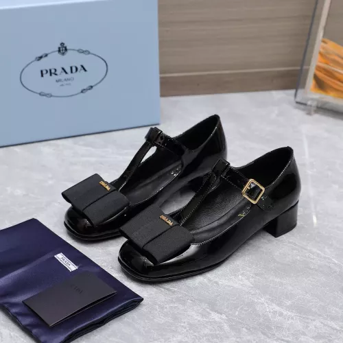 Wholesale Prada High-heeled Shoes For Women #1286257 $115.00 USD, Wholesale Quality Replica Prada High-heeled Shoes