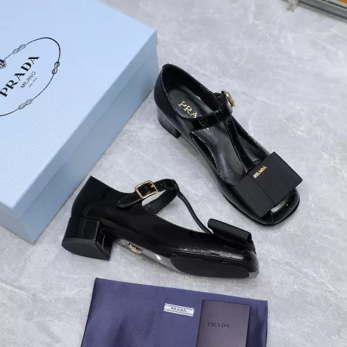 Replica Prada High-heeled Shoes For Women #1286257 $115.00 USD for Wholesale