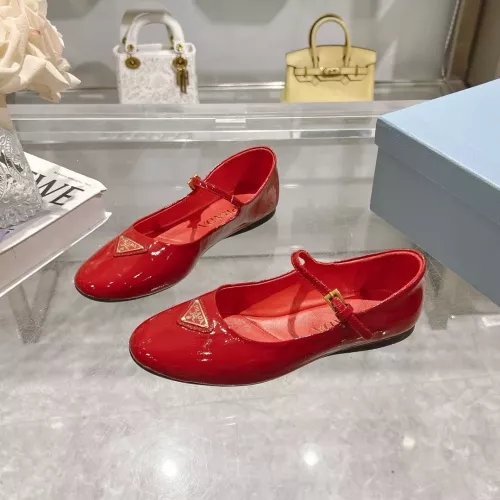 Wholesale Prada Flat Shoes For Women #1286267 $88.00 USD, Wholesale Quality Replica Prada Flat Shoes