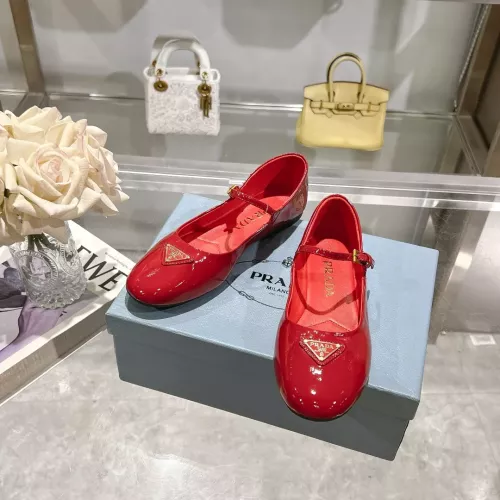 Replica Prada Flat Shoes For Women #1286267 $88.00 USD for Wholesale