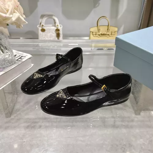 Wholesale Prada Flat Shoes For Women #1286268 $88.00 USD, Wholesale Quality Replica Prada Flat Shoes