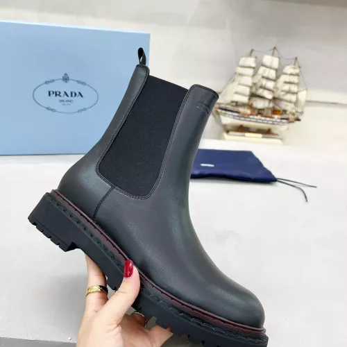 Replica Prada Boots For Women #1286279 $125.00 USD for Wholesale