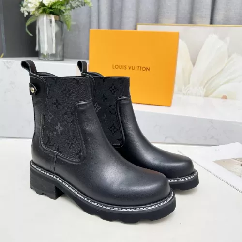 Wholesale Louis Vuitton Boots For Women #1286282 $102.00 USD, Wholesale Quality Replica Louis Vuitton Boots