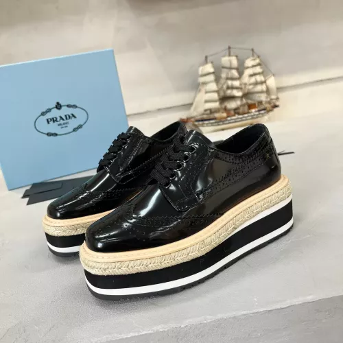 Wholesale Prada Casual Shoes For Women #1286293 $122.00 USD, Wholesale Quality Replica Prada Casual Shoes