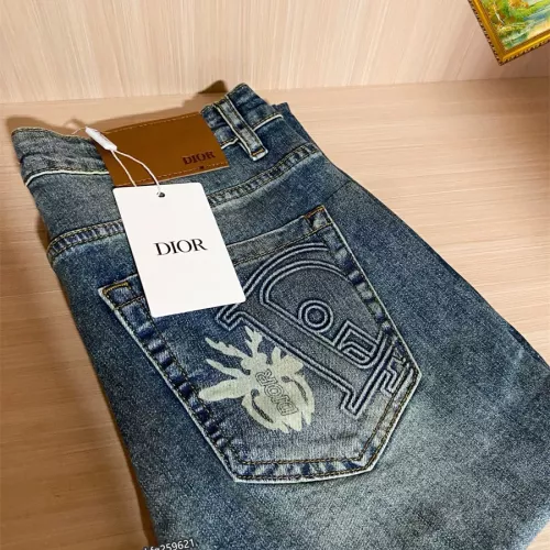 Replica Christian Dior Jeans For Men #1286305 $48.00 USD for Wholesale