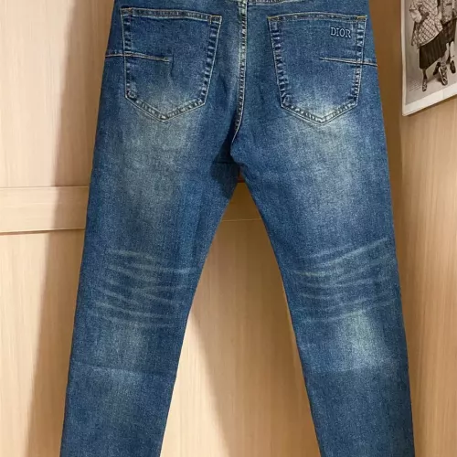 Replica Christian Dior Jeans For Men #1286306 $48.00 USD for Wholesale