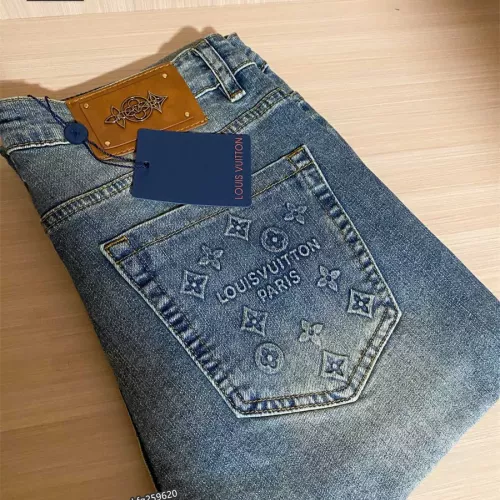 Wholesale Louis Vuitton LV Jeans For Men #1286309 $48.00 USD, Wholesale Quality Replica Louis Vuitton LV Jeans