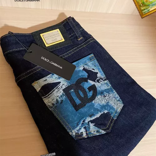 Wholesale Dolce &amp; Gabbana D&amp;G Jeans For Men #1286315 $48.00 USD, Wholesale Quality Replica Dolce &amp; Gabbana D&amp;G Jeans