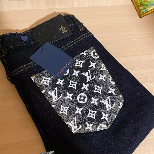 Wholesale Louis Vuitton LV Jeans For Men #1286317 $48.00 USD, Wholesale Quality Replica Louis Vuitton LV Jeans