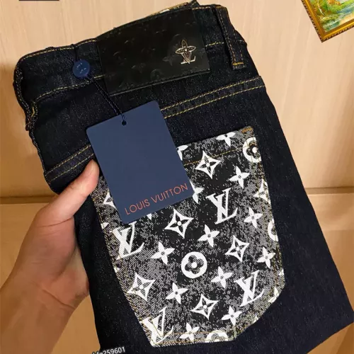 Replica Louis Vuitton LV Jeans For Men #1286317 $48.00 USD for Wholesale